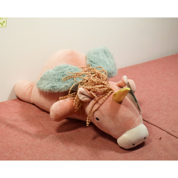 Pillowfort Pegasus 3lb Weighted Plush Kids' Throw Pillow - Picture 1 of 4